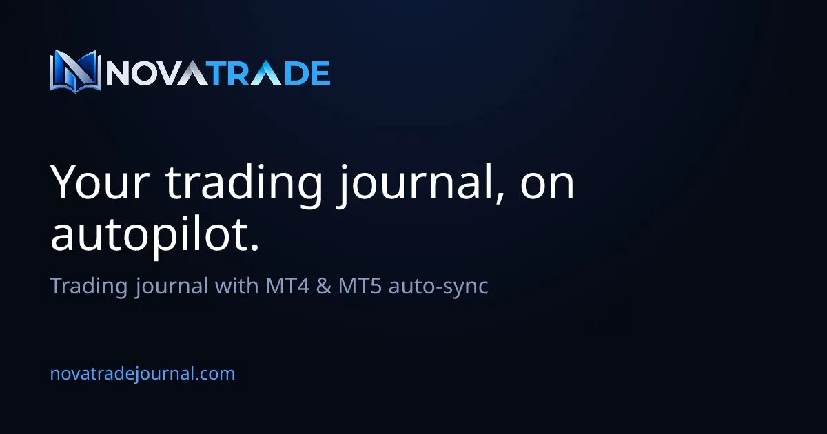 NovaTrade, a trading journal on autopilot